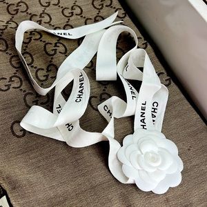 Authentic Chanel Camellia ribbon 🎀
